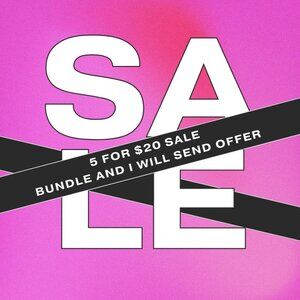 Sale 5 for $20